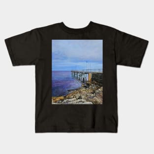 The Jetty of Second Valley Kids T-Shirt